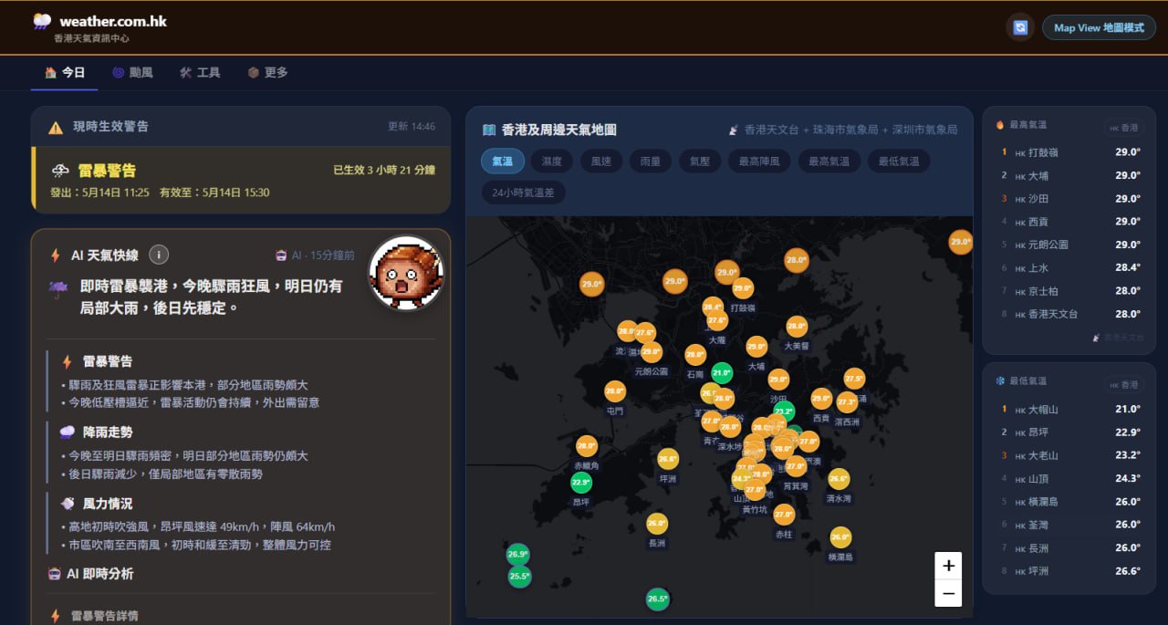 weather.com.hk 香港天氣資訊中心